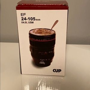 Camera lens mug